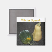 Winter Squash - Acorn en Butternut Magneet (Voorkant / Achterkant)