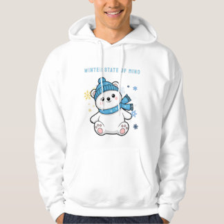 Winter Staat van Geest - Koude Kalme Editie Hoodie