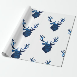 Winter Stag Cadeaupapier