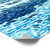 Winter Storm Bekijk Art Print (Hoek)