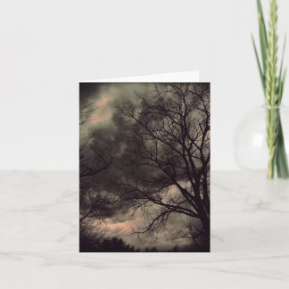 Winter Storm notecard Kaart