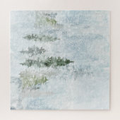 Winter Storm Pines Legpuzzel (Horizontaal)