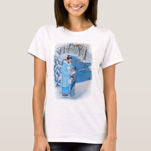 "Winter Stroll" T-shirt (Voorkant)