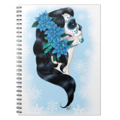 Winter Sugar Skull Notitieboek (Voorkant)