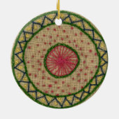 Winter/Summer Mandala Ornament (Achterkant)