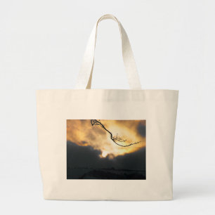 Winter Sun Grote Tote Bag