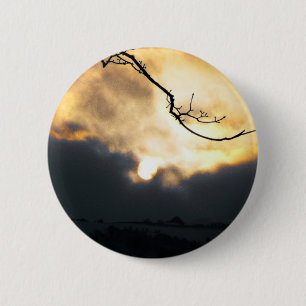 Winter Sun Ronde Button 5,7 Cm