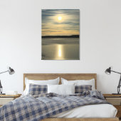 Winter Sunlight in Estonia Canvas Afdruk (Insitu (Slaapkamer))