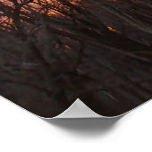 Winter Sunrise II Poster (Hoek)