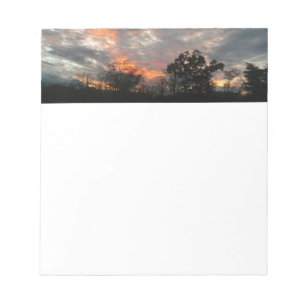 Winter Sunset Natuur Landscape Photography Notitieblok