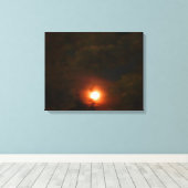 WINTER SUPER MAAN canvas Afdruk (Insitu (Houten vloer))