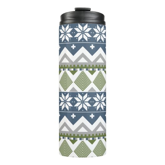 Winter Sweater Thermal Tumbler Thermosbeker (Voorkant)