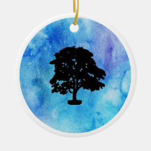 Winter Sycamore Gap Keramische Decoratie