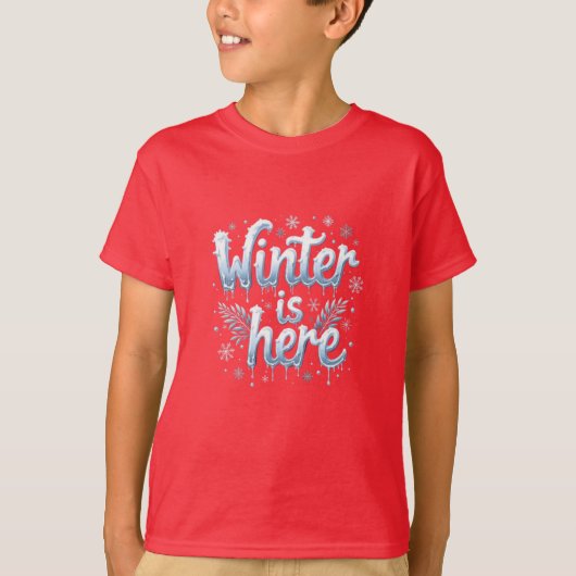 Winter T-shirt (Voorkant)