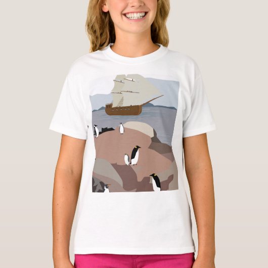 winter t-shirt (Voorkant)