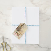 Winter te Spreewald Cadeaulabel (Met Touw)