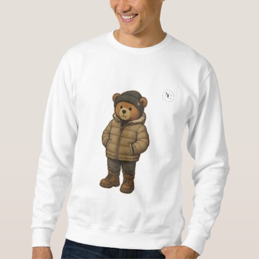Winter Teddy Sweater (Voorkant)