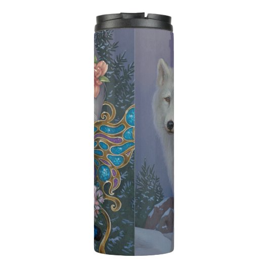 "Winter" Thermosbeker (Achterkant)