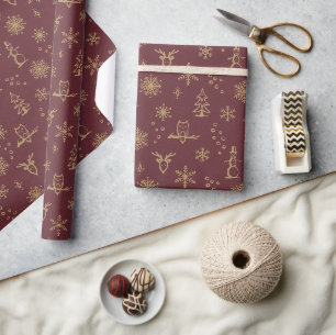 Winter Things Wrapping Paper - Wijn + Fawn Cadeaupapier