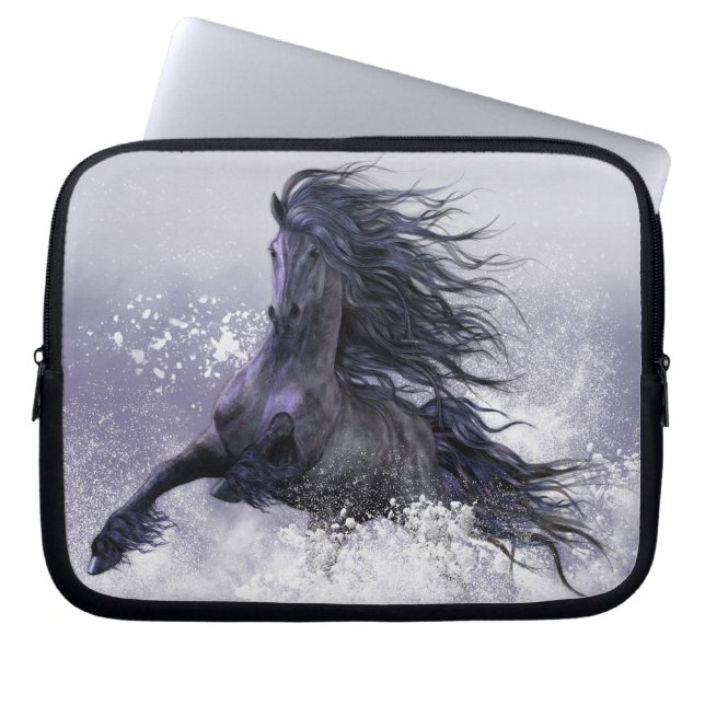Winter Thunder-laptophoes Laptop Sleeve (Voorkant)