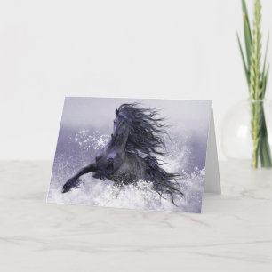 Winter Thunder Notecard Kaart