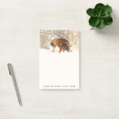 Winter Tijgers aangepaste post-it noten Post-it® Notes (Kantoor)