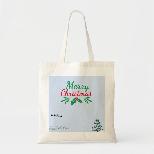 Winter Tragetasche Tote Bag (Voorkant)