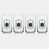 Winter Tree Branches Blikvorm Glas (Voorkant)