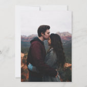 Winter Tree Branches Kaart (Achterkant)