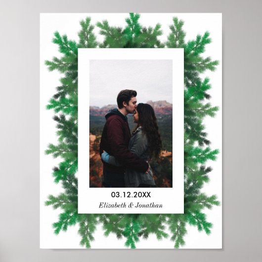 Winter Tree Branches Poster (Voorkant)