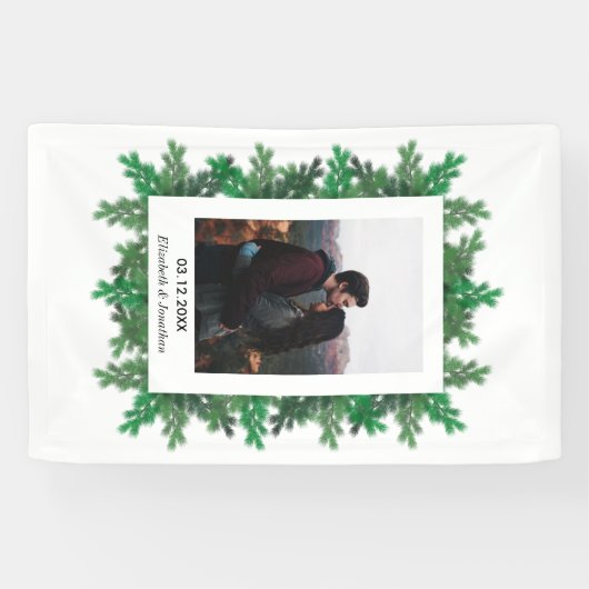 Winter Tree Branches Spandoek (Horizontaal)