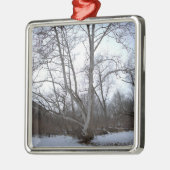 Winter Tree in Snow Ornament (Links)