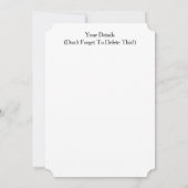 WINTER TREE KAART (Achterkant)