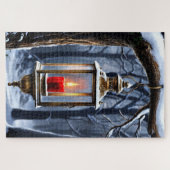 Winter Tree Lantern Puzzel (Horizontaal)