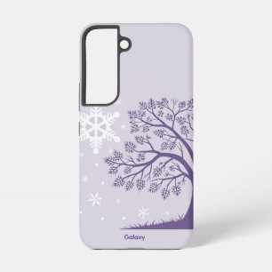 Winter Tree Melody Galaxy Hoesje Samsung Galaxy Hoesje