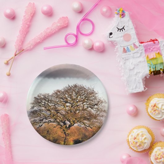 WINTER TREE PAPIEREN BORDJE (Feest)