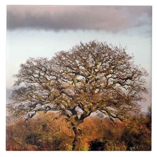 WINTER TREE TEGELTJE (Voorkant)