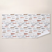Winter Trees Bath Towels Badhanddoek (Badhanddoek)