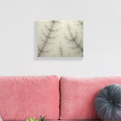 Winter Trees Fractal Canvas Afdruk (Insitu (Woonkamer))