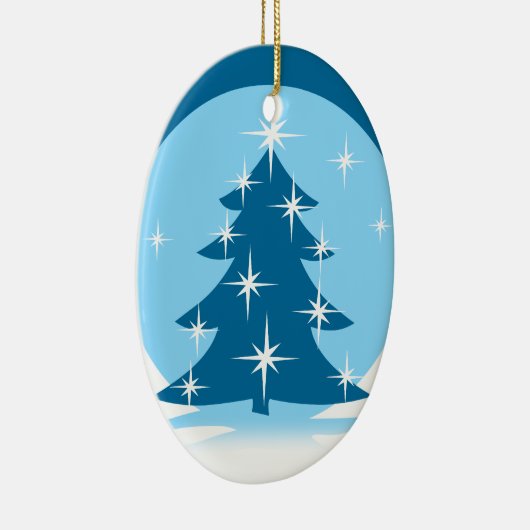 Winter Trees Ornament Personalized Winter Decor (Rechts)
