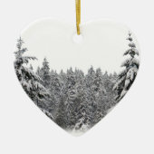 Winter Trees Ornament Personalized Winter Decor (Voorkant)