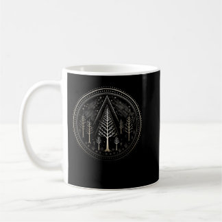 Winter Trees Outdoors Natuur Forrest Art Graphic Koffiemok