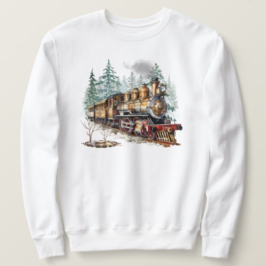 Winter Trein Sweatshirt (Design voorkant)