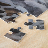 Winter  Truck Puzzel Legpuzzel (Zijkant)