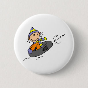 Winter Tubing Ronde Button 5,7 Cm