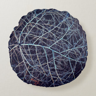 Winter Tumbleweed Rond Kussen