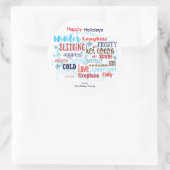 WINTER Typography Fun Wording Favor Sticker (Tas)