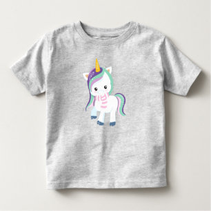 Winter Unicorn, Cute Unicorn, Magic Unicorn, Scarf Kinder Shirts