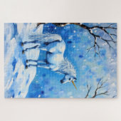 Winter Unicorn Legpuzzel (Horizontaal)