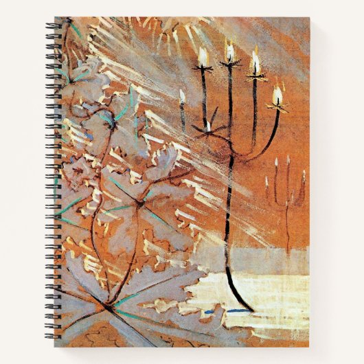 Winter (V) beroemd schilderij Notitieboek (Voorkant)